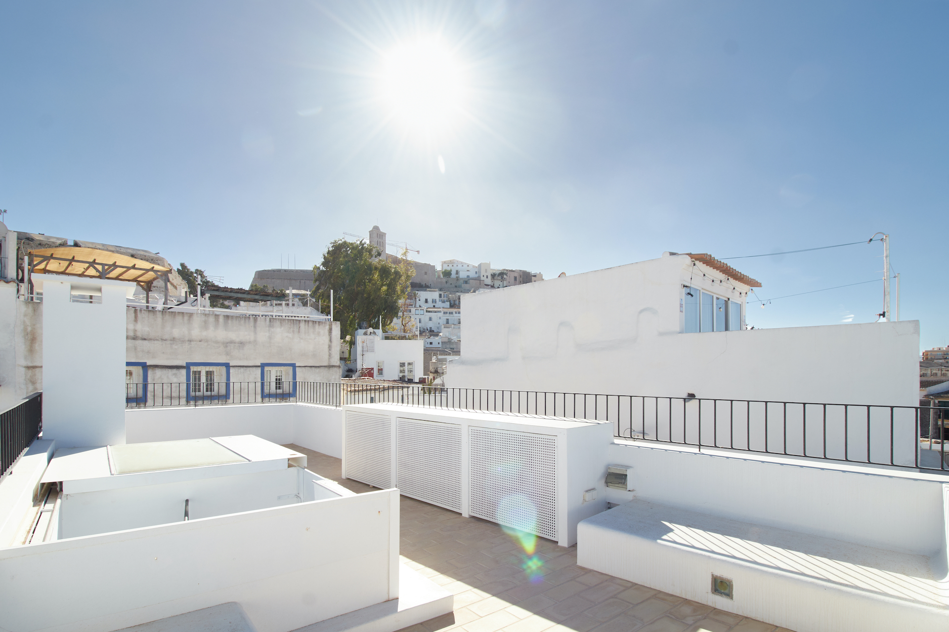 Resa Estates Ibiza duplex for sale te koop upper terrace .jpg